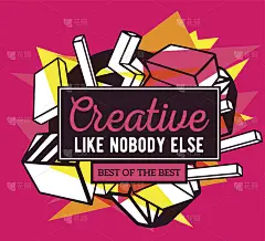 矢量插图多彩的黄色和白色抽象