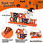 Amazon.com: 3 件万圣节快乐木制中心摆饰标志 - 万圣节餐桌装饰 Trick or Treat 桌面标志带女巫帽 Goast Pumpkin 形状装饰家居派对桌面用品 : 家居、厨具、家装