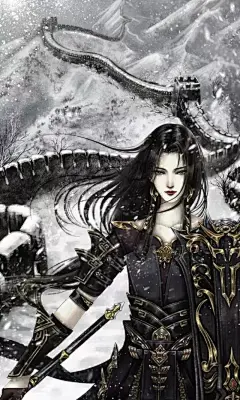 古风系列壁纸合集｜超飒古风侠女壁纸_网易订阅