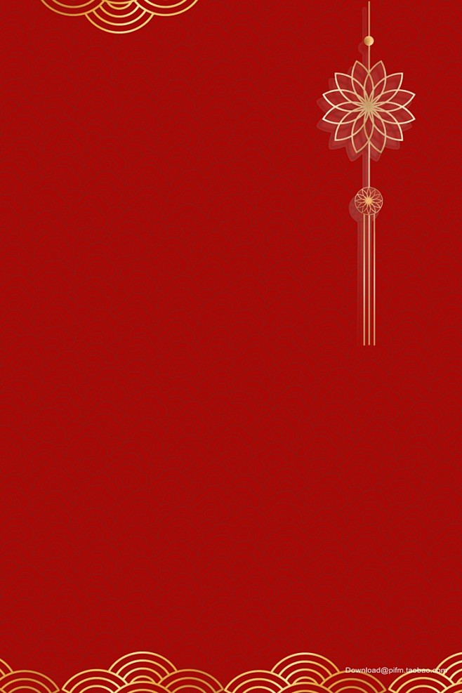 新年春节元旦节日活动红色背景
