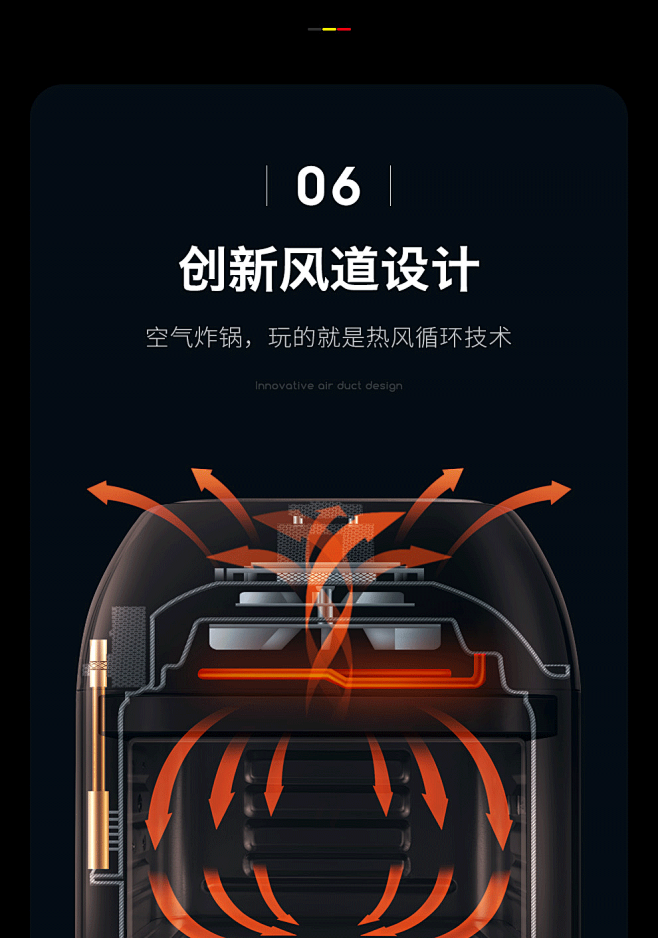德国MKFR（默克菲尔）空气炸锅家用大容...