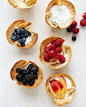 tortilla cups yogurt & fresh fruits #赏味期限#