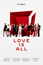 CARTIER | LOVE IS ALL @Charlotte Wales @M. Remy Lonvis on Behance