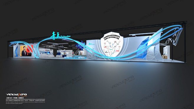 展台设计搭建,上海展台搭建,展台特装设计-上海威雅展览公司