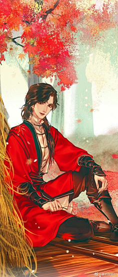采集到原耽天官赐福   黑白无常  白无相采
