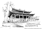 科学网—[转载]手绘太原古建筑---萧刚 - 杜清娥的博文