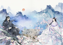 李太柏柏采集到古风底图