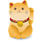 招财猫图标 iconpng.com