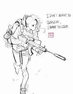 TB Choi 原画 速写 线稿 角色 欧美卡通 参考资料-淘宝网