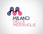 Milano delle meraviglie - Festival logo and graphics by Luca Frank Guarini, via Behance