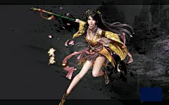 【3D-插画-工笔画素材篇】古典游戏角色之一 - 浪漫人生 - .