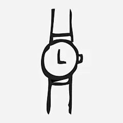 采购产品手表手表钟表图标_88ICON https://88icon.com 采购产品手表 手表 钟表 时间 滴答 表带 手绘 时尚配件 时钟