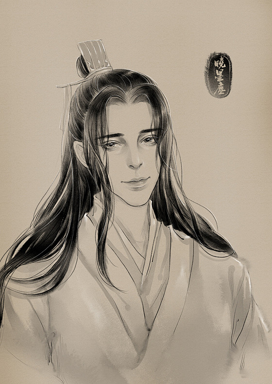 BL_观霜今天画画了吗_魔道祖师圈插画_...