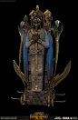 Tomb King Models created for Creative Assembly's Total War - Warhammer 2, Andrew Phelan : Tomb King Models created for Creative Assembly's Total War - Warhammer 2 , all modelling , texture work and Zbrush assets were created by me .