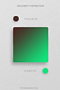 12 Saddle Malachite Beautiful Color Gradient Inspiration Design