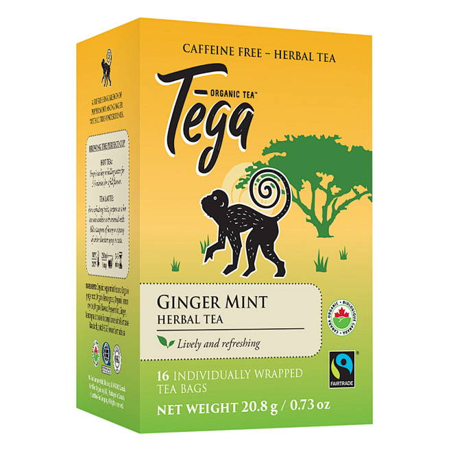 Ginger Mint herbal t...