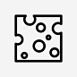 奶酪标志严肃图标 icon 标识 UI图标 设计图片 免费下载 页面网页 平面电商 创意素材