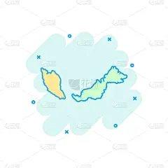 马来西亚,图标,轮廓,白色,城镇,边界,英格兰,图表