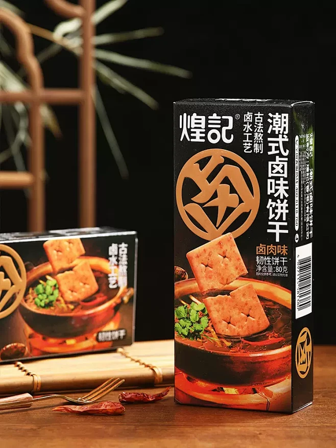 煌记卤水饼干潮式特色风味酥脆厚切办公室早餐下午茶休闲零食-tmall.com天猫-花瓣网