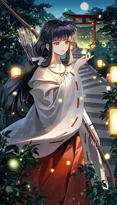 犬夜叉|桔梗|绝美壁纸 - 知乎