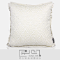 匠心宅品 法式新古典样板房/软装靠包抱枕白立体提花方枕{不含芯-淘宝网