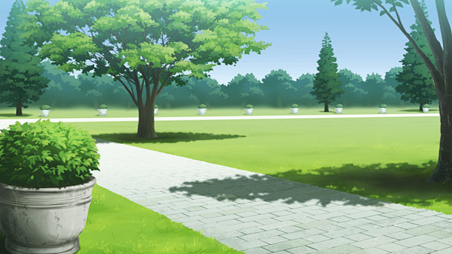 二次元动画场景背景原画98