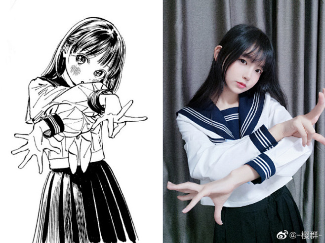 #明日酱的水手服# 最近好多人说想看我拍...