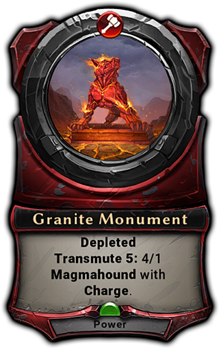 Granite Monument