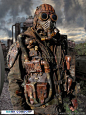 Post Apocalyptic LARP costume. Alternative filter unit. Mark Cordory Creations. www.markcordory.com: @北坤人素材