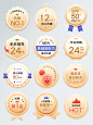 【仙图网】icon 标签 图标 医美 品牌 价值点 卖点 简约 金色 质感|968161 