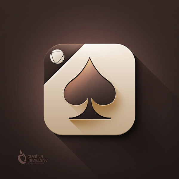 Spades Game App Icon...