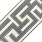 Samuel and Sons Passementerie 5" GREEK FRET EMBROIDERED BORDER: 