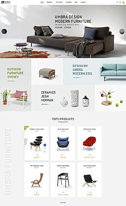 家具网站电商首页设计