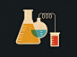 Dribbble - Droppin' Science by Curtis Jinkins #采集大赛#