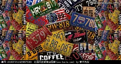 装饰画破旧壁纸装饰画无框画英文字复古车牌抽屉板画立体车牌欧美车牌个性车牌怀旧复古包装设计UV桌面欧式装饰画墙纸