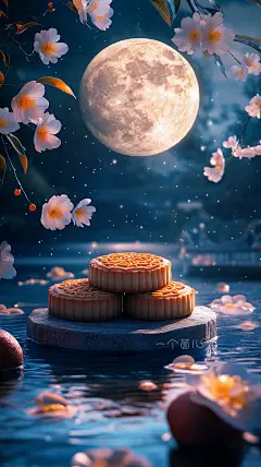 中秋节团圆嫦娥玉兔月亮月饼 (13)