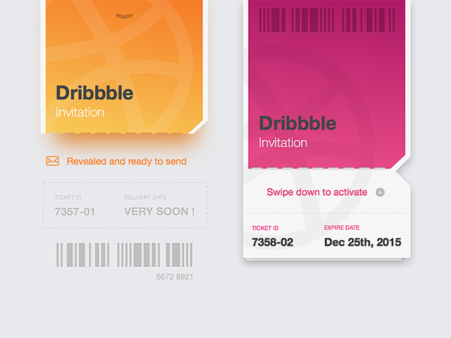 Dribbble Invitation ...