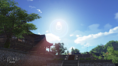 做模型的白水采集到天涯明月刀场景截图