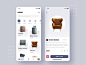 Household Items App ui ux 品牌 商标 图标 应用 插图 界面设计 系统 设计 页面