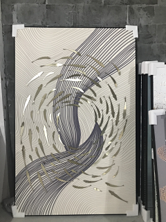 高级灰艺术品采集到实物画