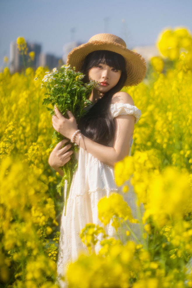 油菜花 油菜花田 故事里的小黄花