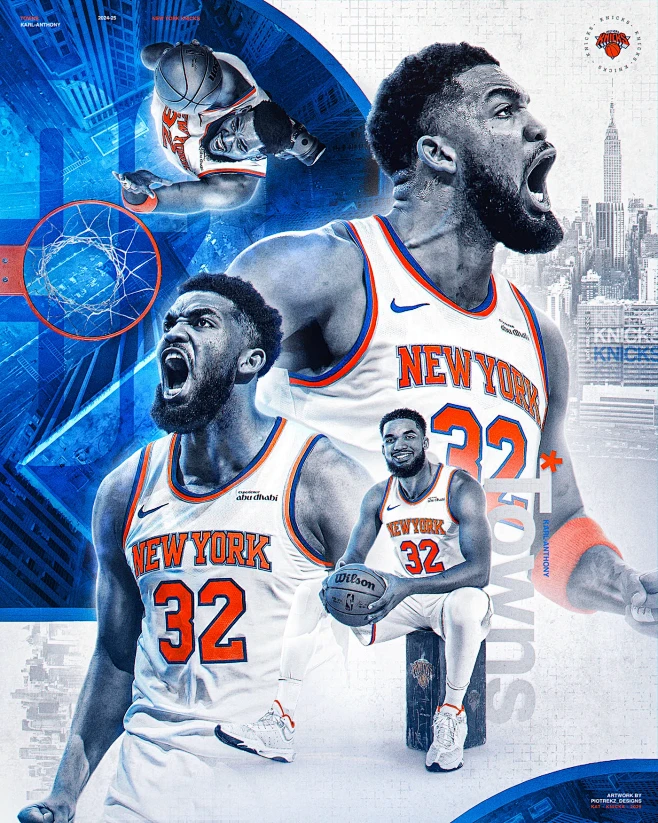 НБА basketball Knicks new york knicks Sports Design Graphic Designer ...