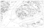 蓝图,斯德哥尔摩,绘画插图,成一排,水平画幅,建筑,无人,蓝色,线条,做计划