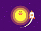 Tony Babel animation cute 3d space