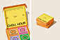 package design  brand identity adobe illustrator Graphic Designer Food  chocolate Brand Promotion