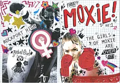 amy poehler bikini kill collage design feminist Moxie Moxie Netflix Netflix punk Riot Grrrl Zine  Zines
