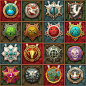 Medals for collectible card game Berserk: Cataclysm : Achievement medals for PC collectible card game Berserk: Cataclysm. © Bytex