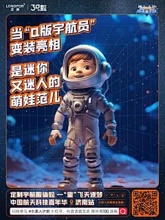 济南龙湖小龙人计划 复赛前宣海报