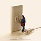 [米田主动设计] Miniature Calendar: Creative Photography by Tatsuya Tanaka