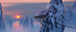Panda Village visual development, Maxwell Boas : Artwork created for Kung Fu Panda 3.  (Copyright Dreamworks Animation)